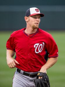 Stephen Strasburg. Photo by Keith Allison, used under Creative Commons license