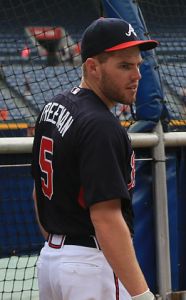 Freddie Freeman. Photo: Bruce Tuten via Wikimedia Commons